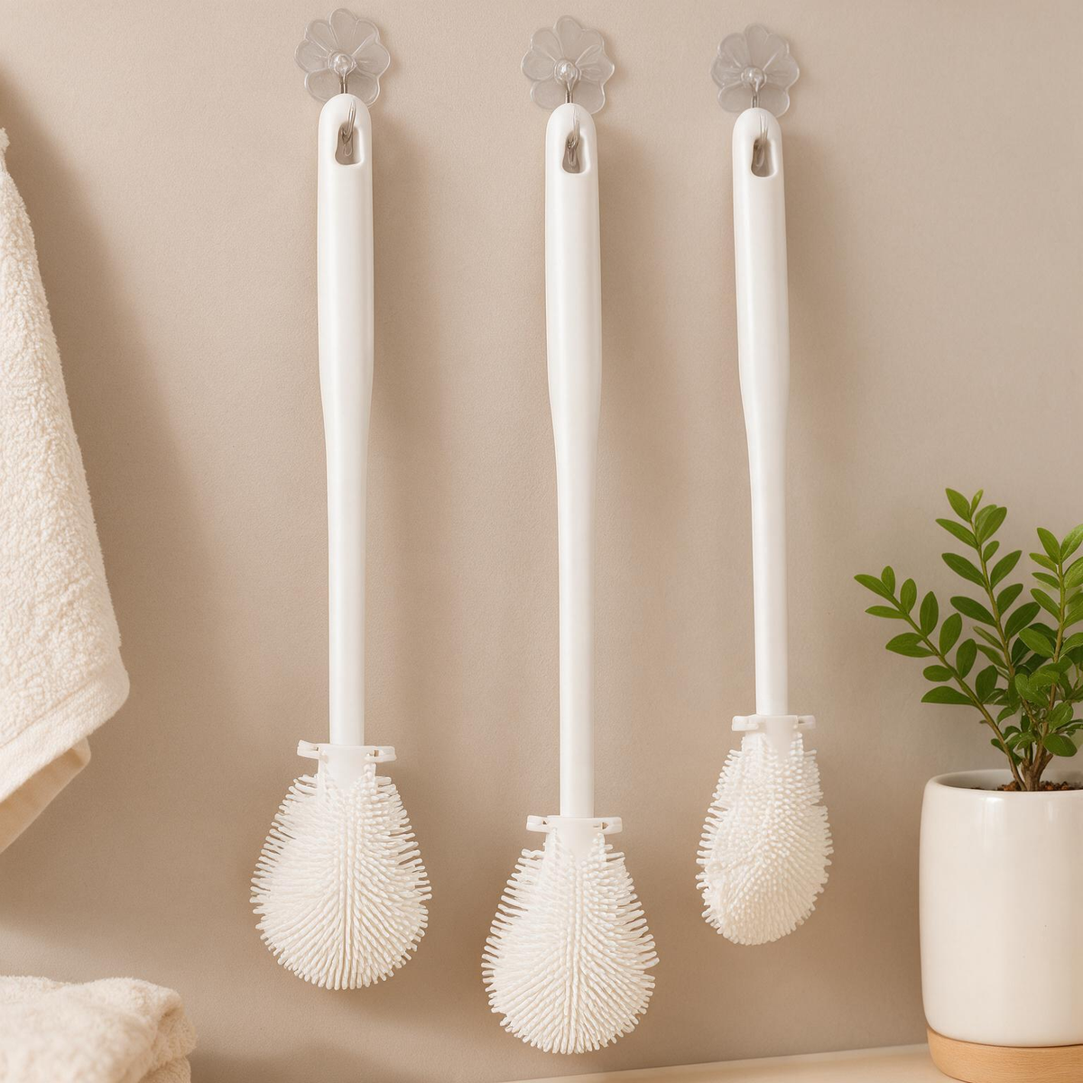 🏵️Cleaning Brush | Flexible Silicone | Home Cleaning | Foldable Deep-Reach Head