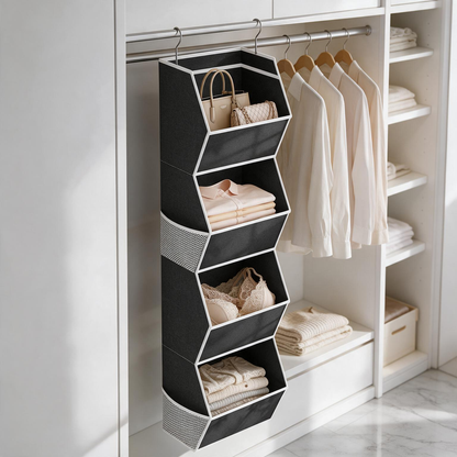 👜 Door Hanging Organizer | Durable Fabric Storage | Space-Saving Home Solution