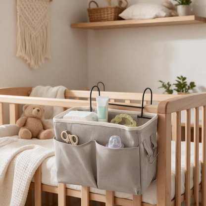 🏠 Home Organizer | Fabric | Bedside | Space Savers | Multi-Pocket Storage