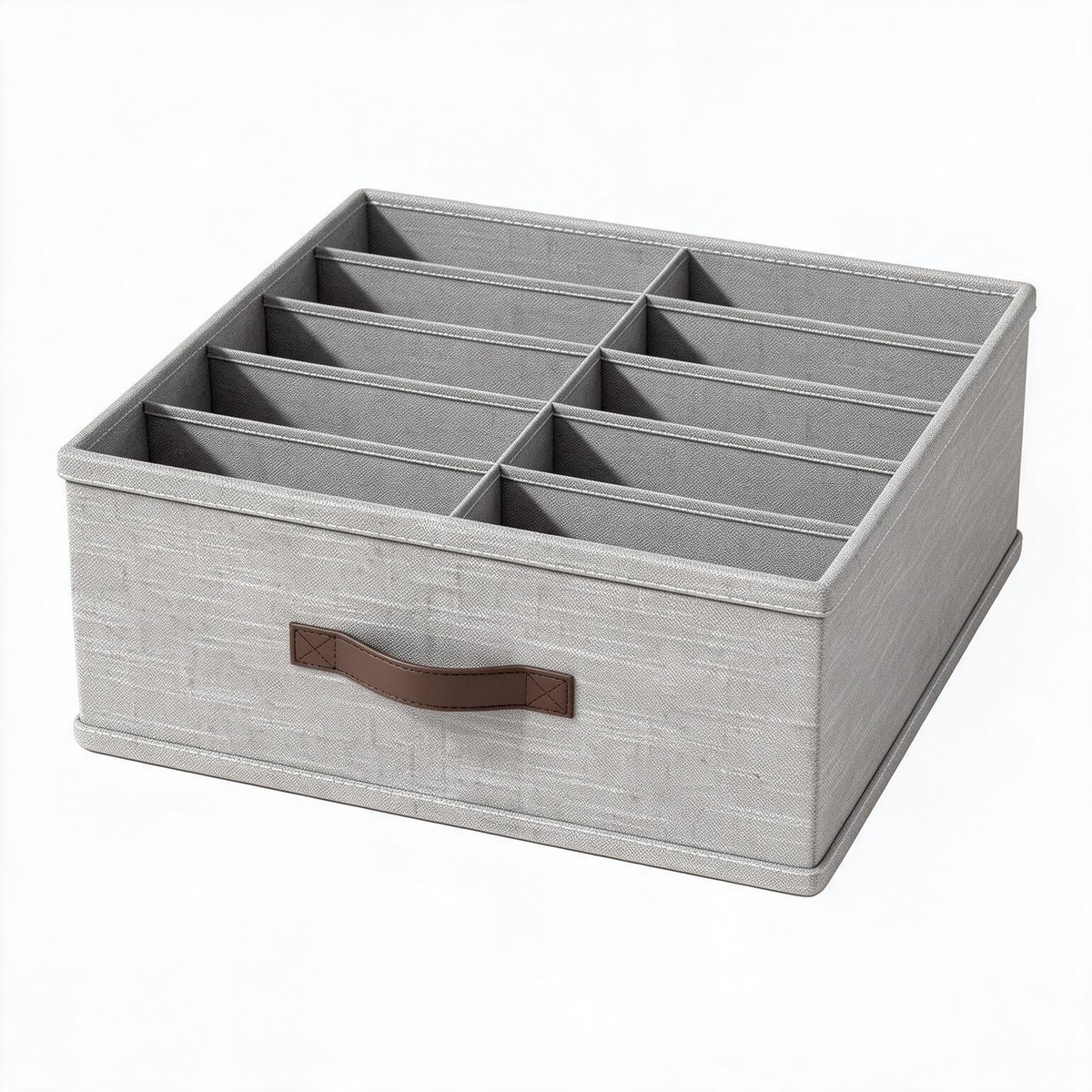 🧺 Drawer Organizer | Woven Fabric | Closet | Homeowners | Neat Divided Storage