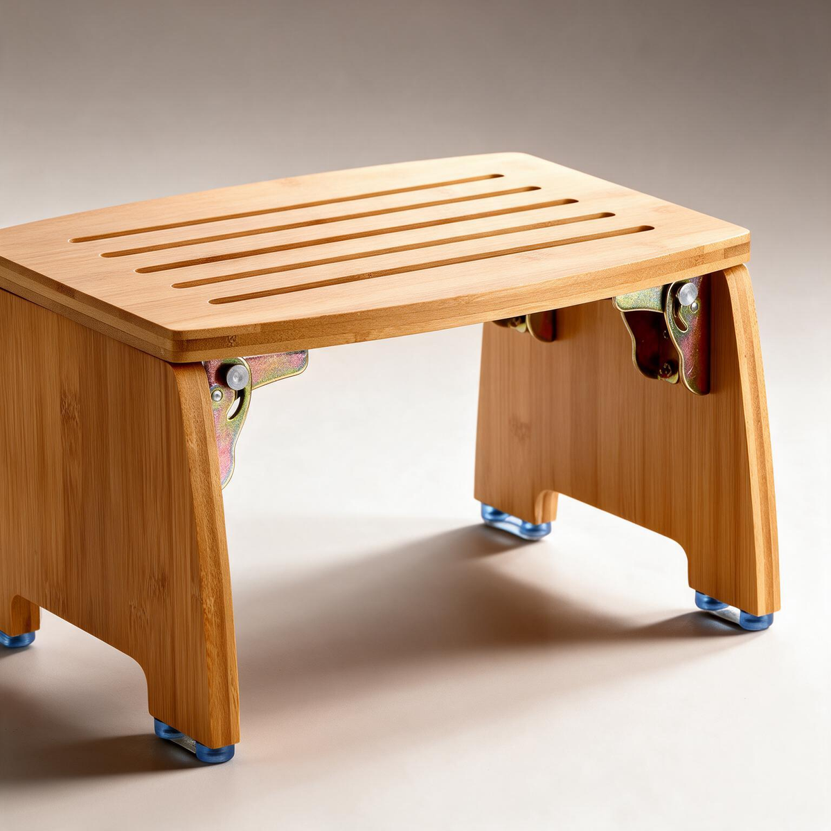 🌿 Step Stool | Natural Bamboo | Home | Families | Foldable Space-Saving Design
