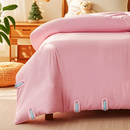 🛏️ Bedding Clips | Durable Plastic | Bedroom | Sleepers | Needle-Free Secure Hold