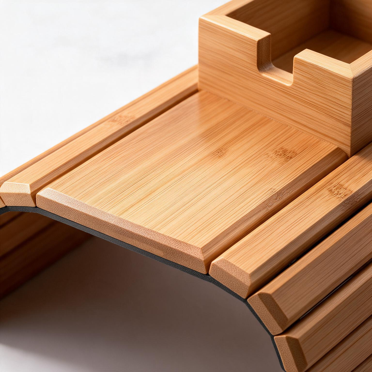 🛋️ Sofa Essential | Natural Bamboo | Living Rooms | Homebodies | Flexible Tray Design